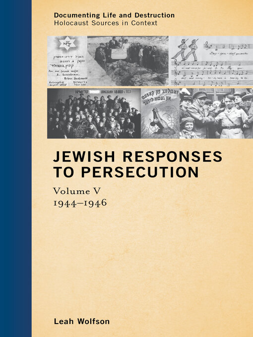 Title details for Jewish Responses to Persecution by Leah Wolfson - Available